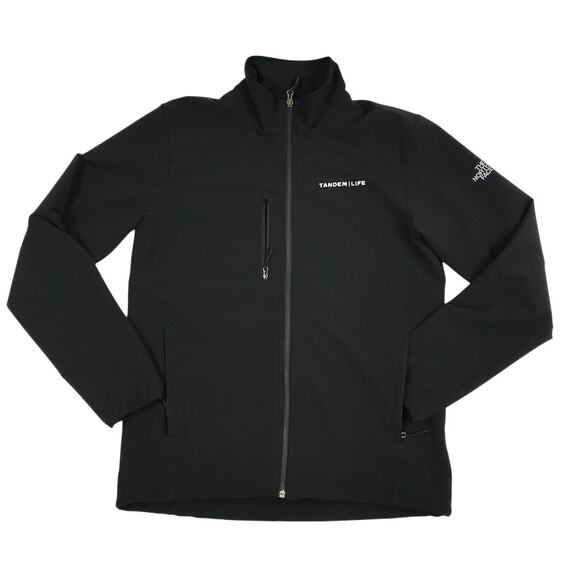 THE NORTH FACE Windwall Full Zip Jacket Men M Black Tandem/Life Everyday Travel - Picture 2 of 12